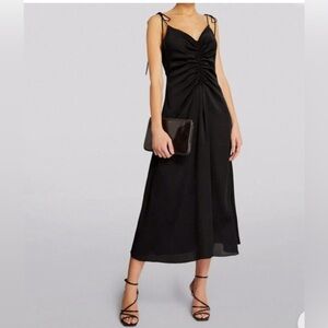 Jason Wu black cocktail criss cross black dress NWT M